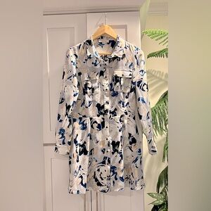 Yumi Kim Into The Wild Silk Blue Surfer Dress